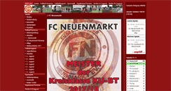 Desktop Screenshot of fc-neuenmarkt.de